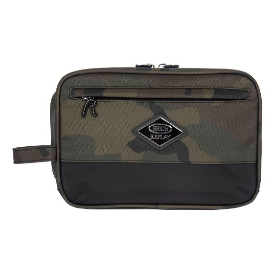 Bric's Replay Camouflage Borsa da toilette 25 cm