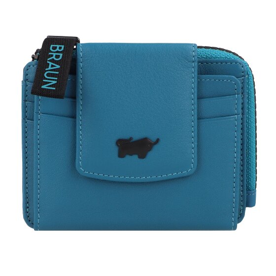 Braun Büffel Capri Custodia per carta di credito Protezione RFID Pelle 11 cm