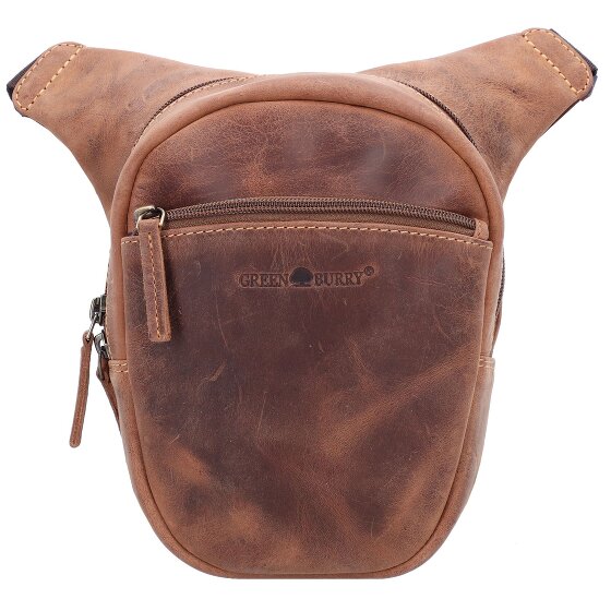Greenburry Marsupio vintage in pelle 20 cm