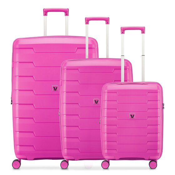 Roncato Skyline 2.0 4 ruote Set di valigie 3 pezzi espandibile
