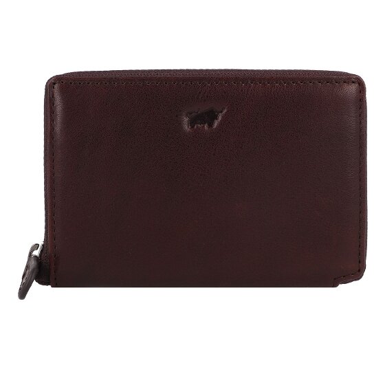 Braun Büffel Arezzo Custodia per carta di credito Protezione RFID Pelle 11.5 cm