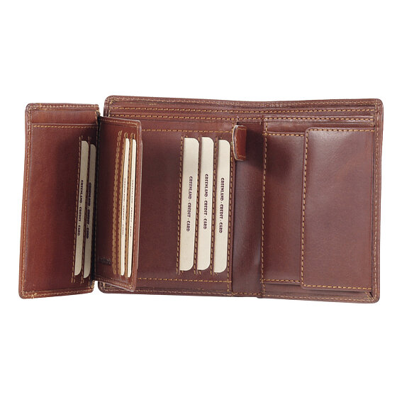 Greenland Nature Portafoglio rubino in pelle 9,5 cm