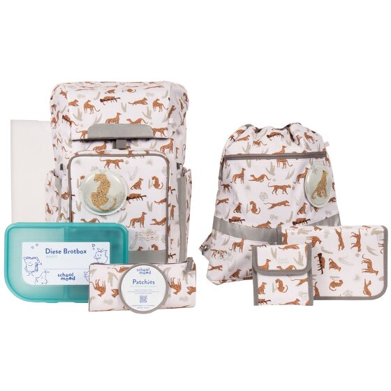 School-Mood Rebel Air+ Set di borse per la scuola 8 pezzi