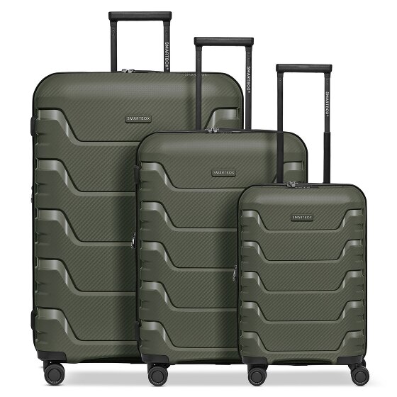 Smartbox Edition 01 4 ruote Set di valigie 3 pezzi con piega di espansione