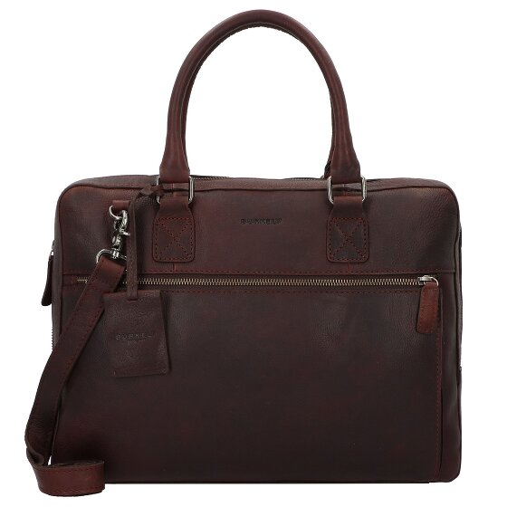 Burkely Antique Avery Cartella in pelle 38 cm Scomparto per computer portatile