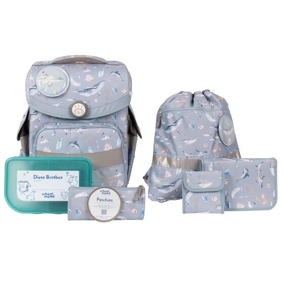 School-Mood Set di zaini per la scuola Timeless Air+ 7 pezzi.