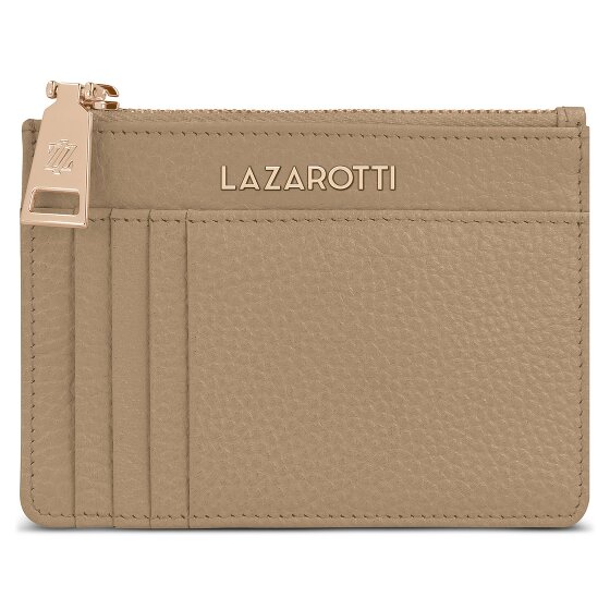 Lazarotti Bologna Portachiavi in pelle 11,5 cm con scomparto per air tag