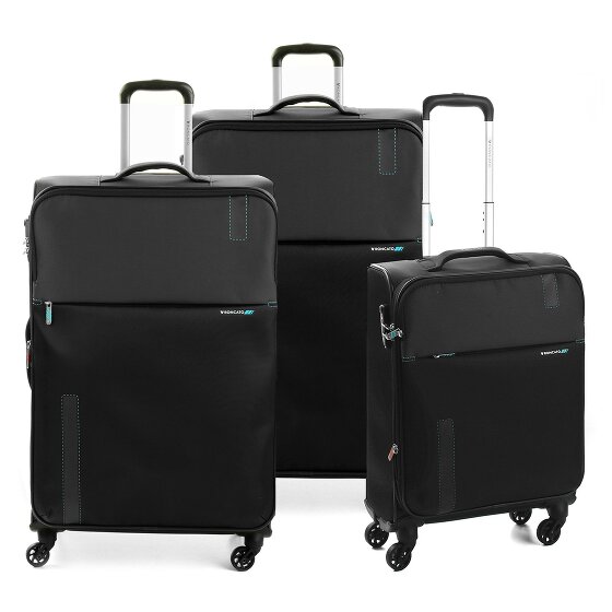 Roncato Speed 4 ruote Set di valigie 3 pezzi con piega di espansione