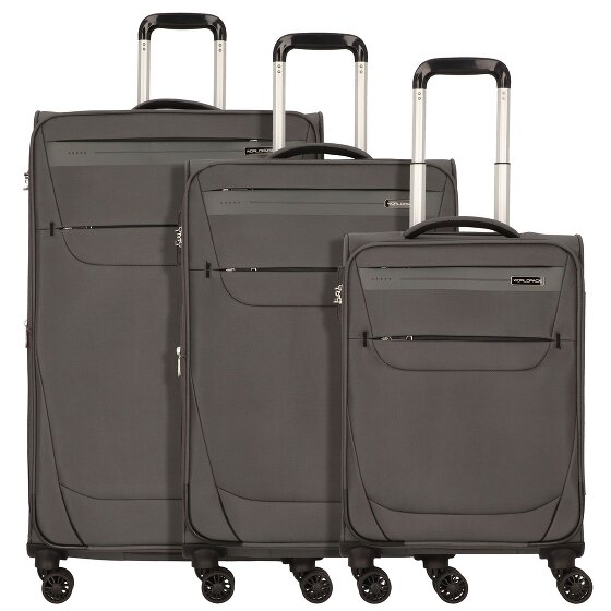 Worldpack Denver 4 ruote Set di valigie 3 pezzi