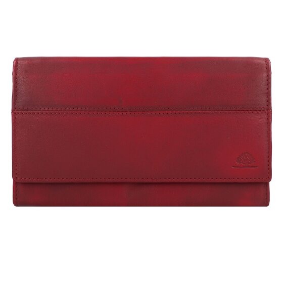 Greenburry Destressed Portafoglio Protezione RFID Pelle 18.5 cm