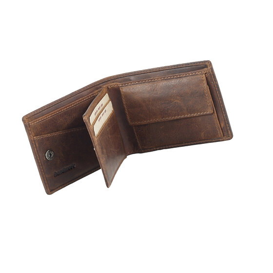 Greenland Nature Portafoglio Montana in pelle 10,5 cm