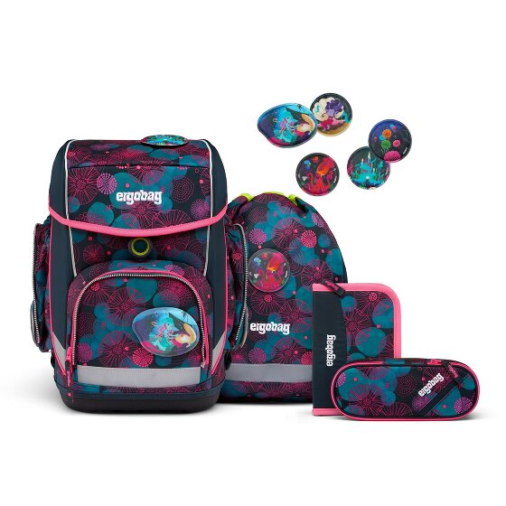Ergobag Cubo Set di borse per la scuola 5 pezzi