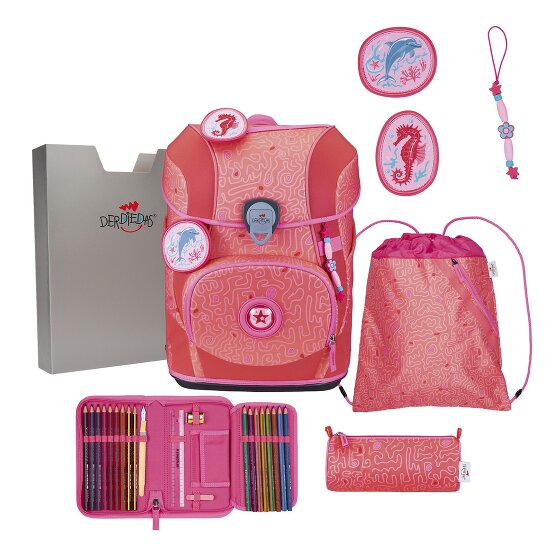 DerDieDas ErgoFlex Tiny Set di borse per la scuola 8 pezzi