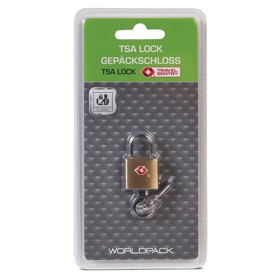 Worldpack Accessori da viaggio Lucchetto TSA 2 cm