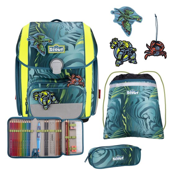 Scout Genius Set di borse per la scuola 4 pezzi