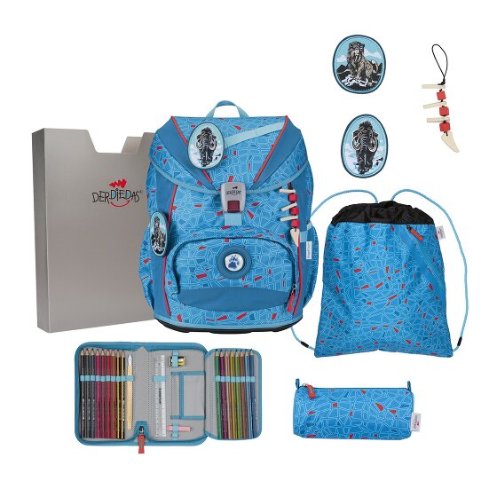 DerDieDas ErgoFlex Light Set di borse per la scuola 5 pezzi