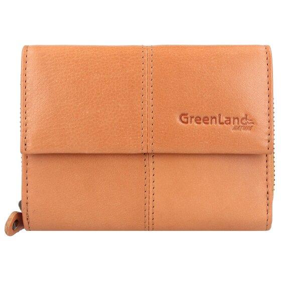 Greenland Nature Portafoglio Nature Soft RFID in pelle 13 cm