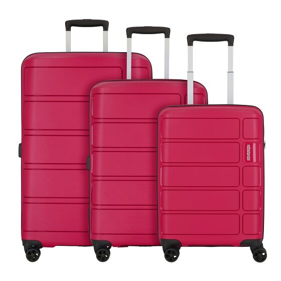 American Tourister summer splash 4 ruote Set di valigie 3 pezzi