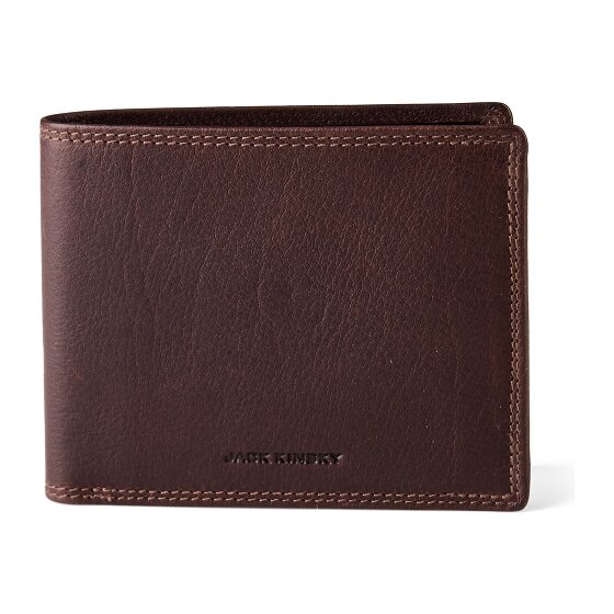 Jack Kinsky Porto 101 Portafoglio Protezione RFID Pelle 12.5 cm