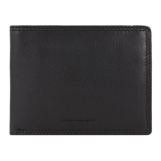 Jack Kinsky Portafoglio Protezione RFID Pelle 12 cm