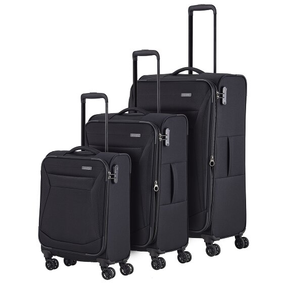 Travelite Chios 4 ruote Set di valigie 3 pezzi espandibile