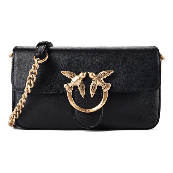 PINKO Love One Borsa a tracolla Vera Pelle 21 cm