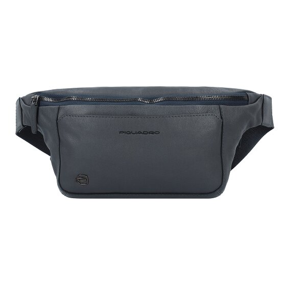 Piquadro Black Square Marsupio Vera Pelle 31 cm