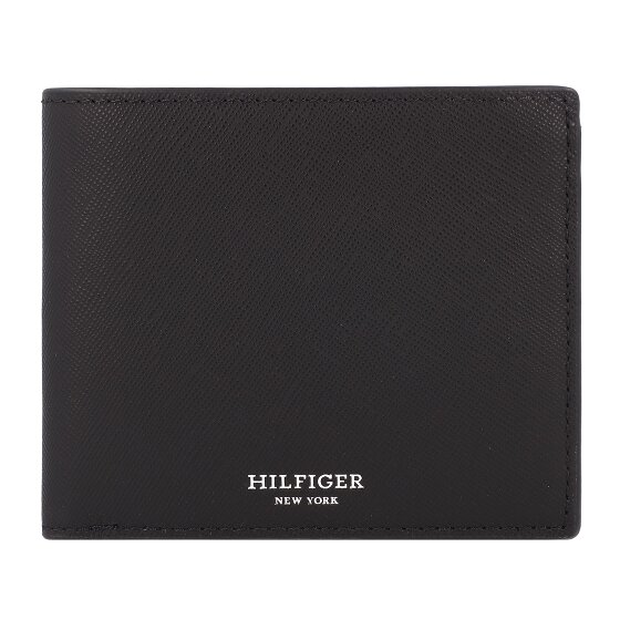 Tommy Hilfiger TH Saffiano Portafoglio Protezione RFID Pelle 11.5 cm