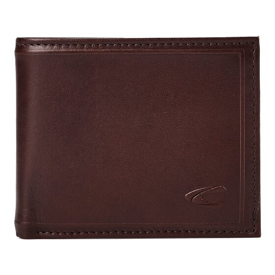 camel active Wood Portafoglio Protezione RFID Vera Pelle 10.5 cm