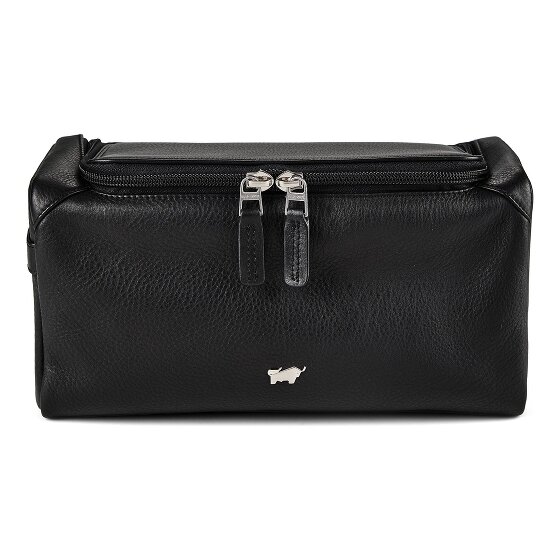 Braun Büffel Golf 3.0 Borsa da toilette Vera Pelle 26 cm
