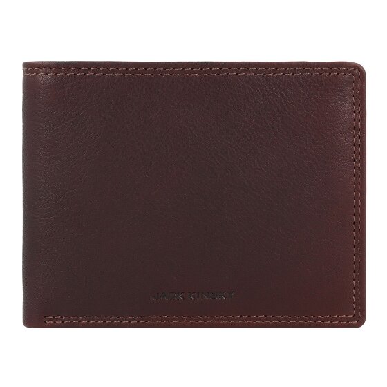 Jack Kinsky Portafoglio Protezione RFID Pelle 12 cm