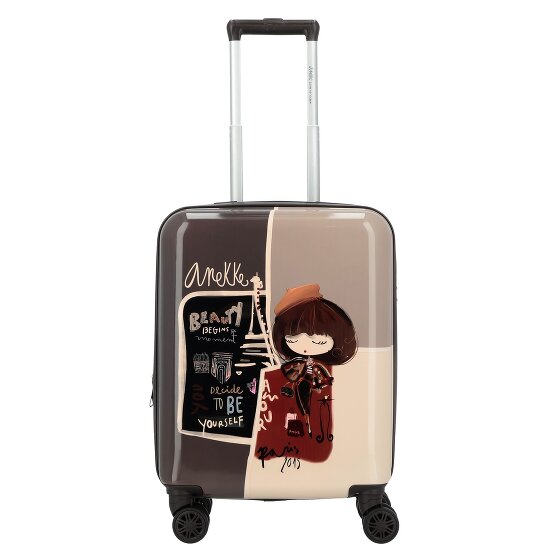 Anekke Viaje 4 ruote Carrello della cabina 55 cm con piega di espansione