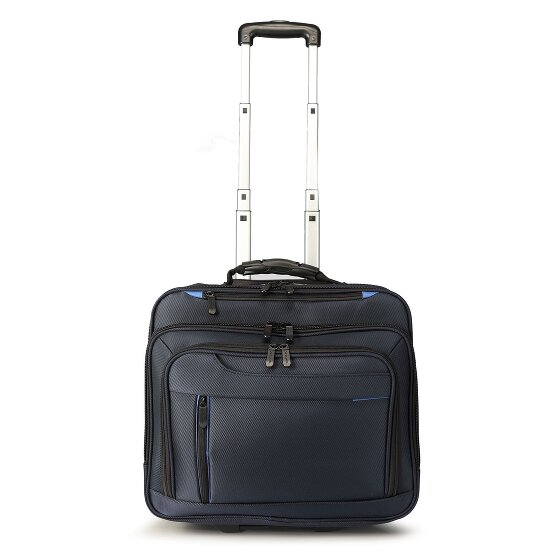 Dermata 2 ruote Trolley business 38 cm Vano porta PC