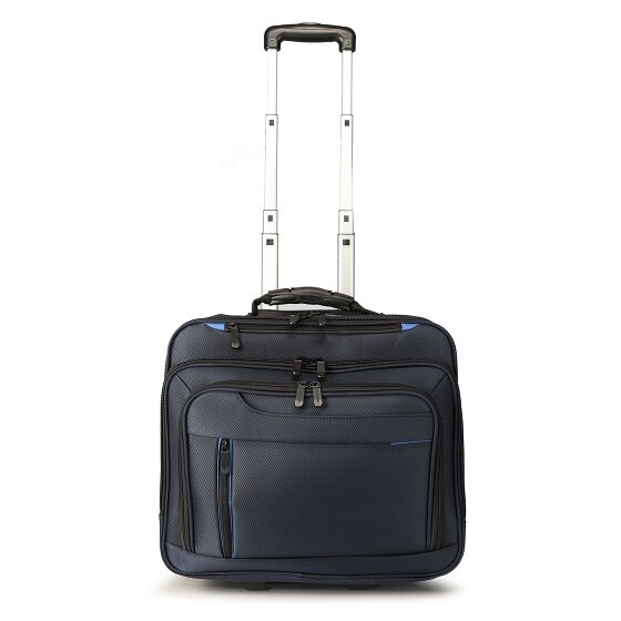 Dermata Trolley business a 2 ruote 42 cm Scomparto per laptop Dermata Trolley business a 2 ruote 42 cm Scomparto per laptop