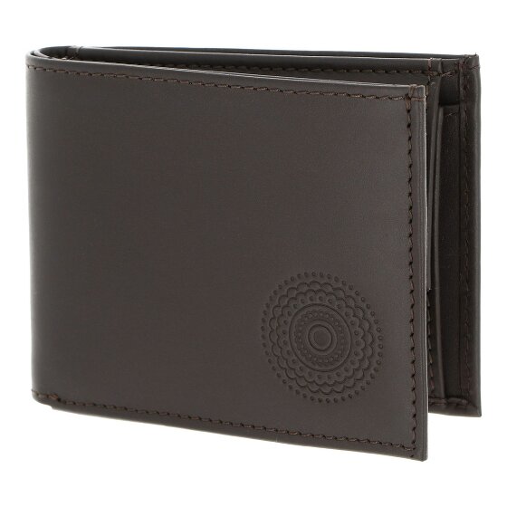 oxmox Leather Portafoglio Protezione RFID Vera Pelle 11 cm