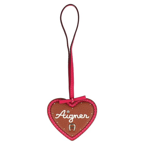 AIGNER Etichetta per borsa moda in pelle 8 cm