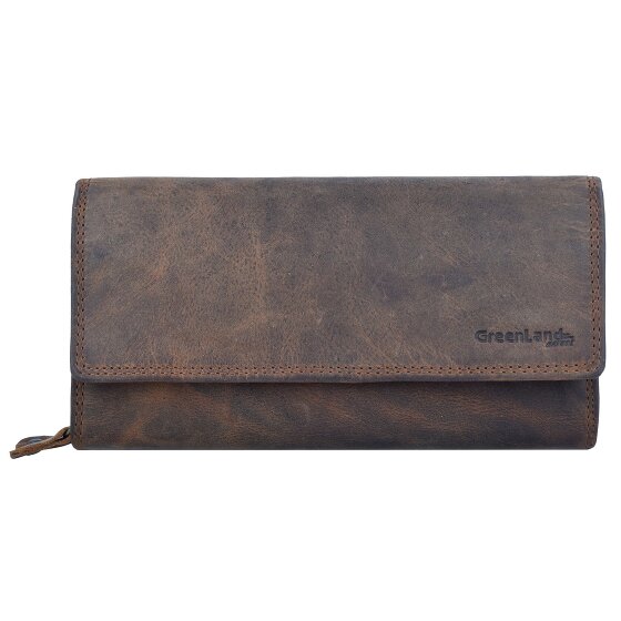 Greenland Nature Montenegro Portafoglio in pelle 19 cm