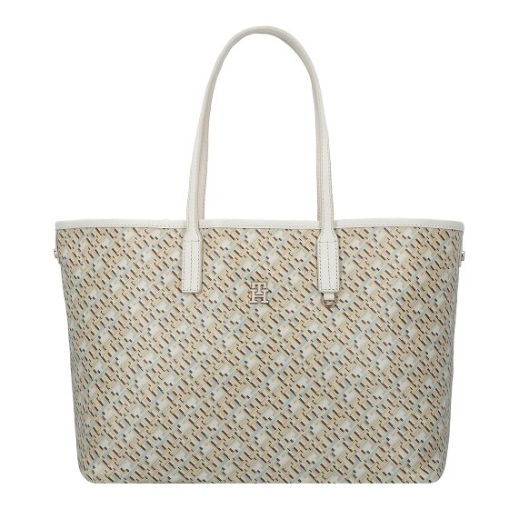 Tommy Hilfiger TH Monoplay Leather Borsa shopper 36 cm