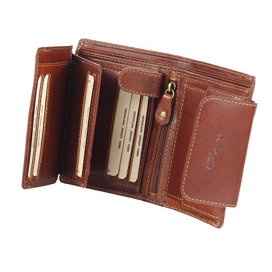 Greenland Nature Portafoglio rubino in pelle 9,5 cm