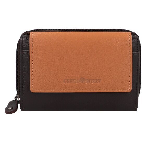Greenburry Nappa Portafoglio Protezione RFID Pelle 14 cm