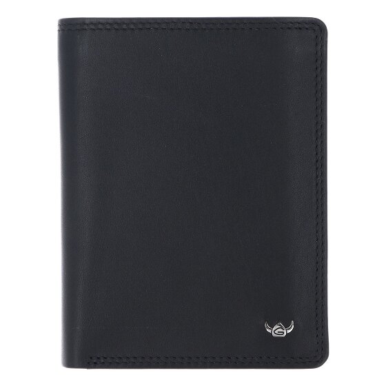 Golden Head Polo Portafoglio Protezione RFID Vera Pelle 9 cm