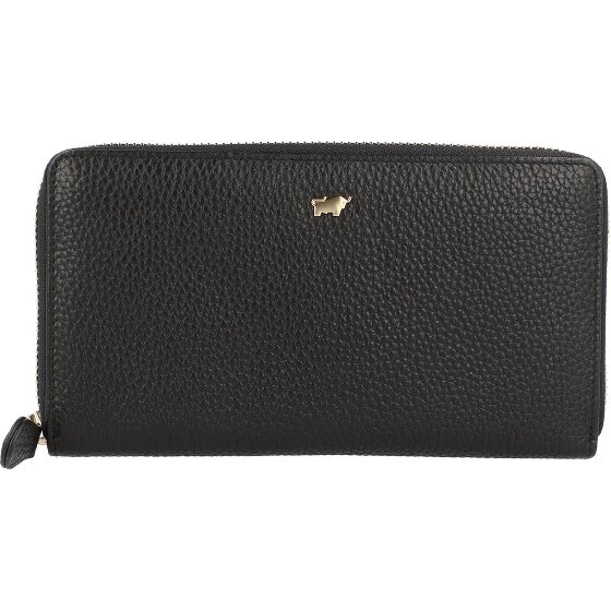 Braun Büffel Asti Portafoglio Protezione RFID Pelle 19 cm