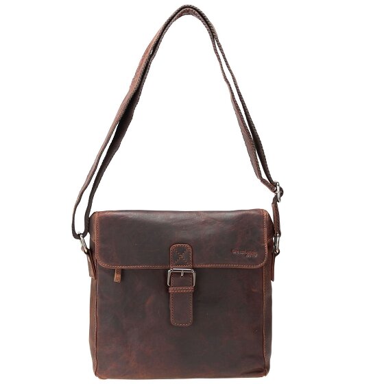 Greenland Nature Montana Borsa a tracolla in pelle 26 cm