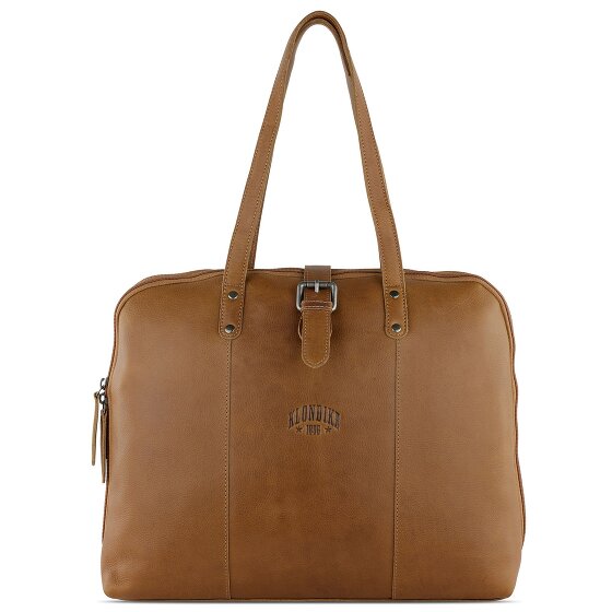 Klondike 1896 Gold Charles Valigetta Pelle 37 cm Scomparto per laptop