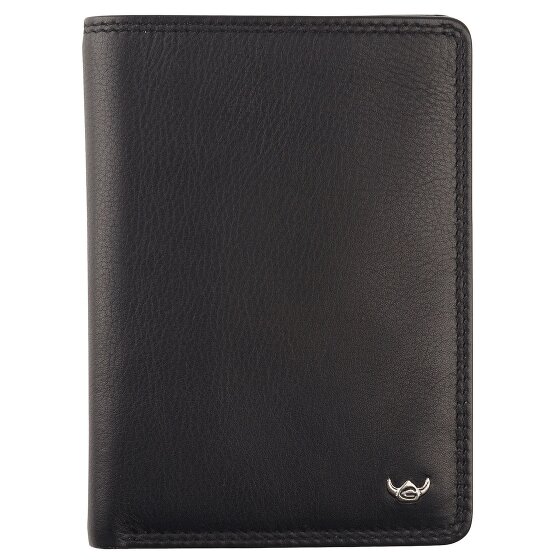 Golden Head Polo Identity Card Case RFID in pelle 9 cm