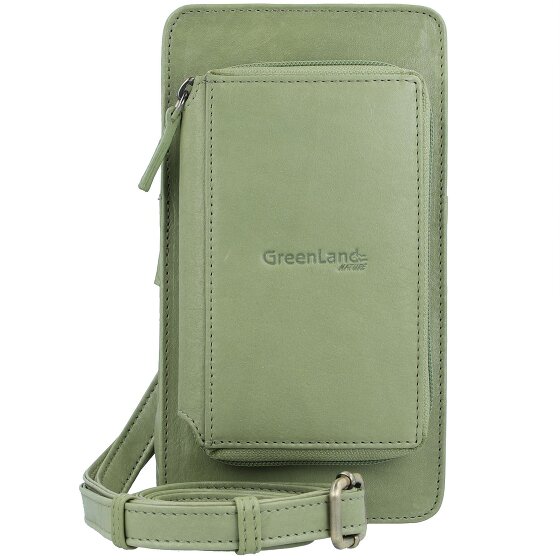 Greenland Nature Natura Borsa morbida per cellulare Portafoglio in pelle 11 cm