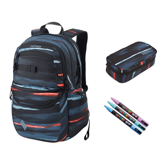 NITRO Future Hero Set di borse per la scuola 3 pezzi