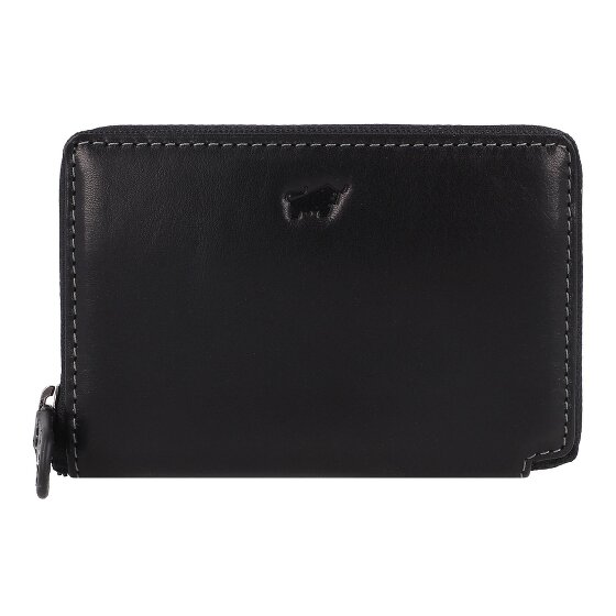 Braun Büffel Arezzo Custodia per carta di credito Protezione RFID Pelle 11.5 cm