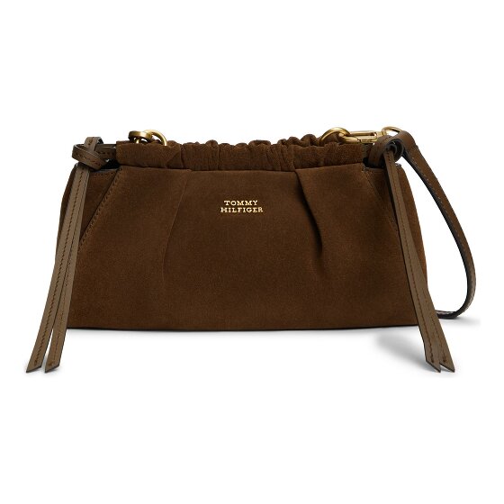 Tommy Hilfiger Soft Leather Borsa a sacco Vera Pelle 25 cm