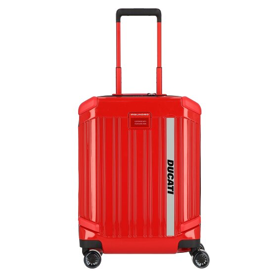 Piquadro Piquadro x Ducati 4 ruote Carrello della cabina 55 cm Piquadro Piquadro x Ducati 4 ruote Carrello della cabina 55 cm